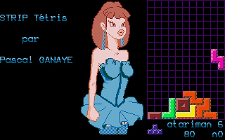 Strip Tétris atari screenshot